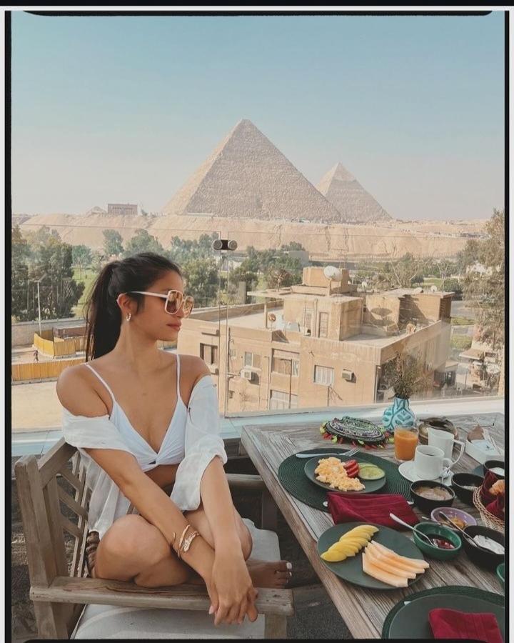 Onyx Pyramids Boutique Hotel Al Kawm al Akhdar エクステリア 写真